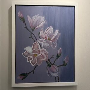 Original acrylic painting on canvas. Framed